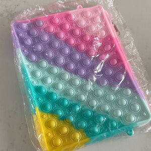 Colorful Pop It Fidget Zip Up Pouch